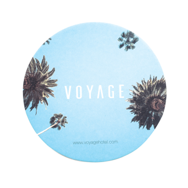 Emici Karton Bardak Altlığı (8,75 x 8,75 cm)